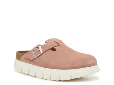 Birkenstock Papillio By  Boston Chunky Platform Clog In Pink