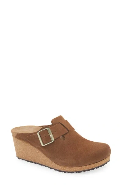 Birkenstock Papillio By  Fanny Buckle Clog In Brown