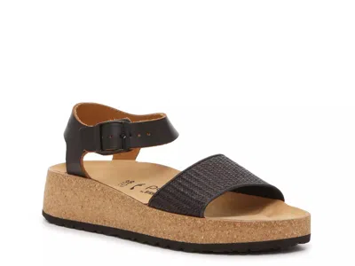 Birkenstock Papillio By  Glenda Platform Sandal In Black