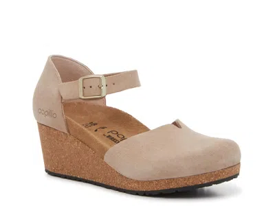 Birkenstock Papillio By  Mary Wedge Sandal In Brown