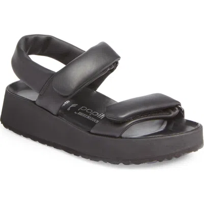 Birkenstock Papillio By  Theda Platform Wedge Sandal In Black