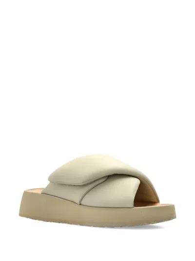 Birkenstock Papillio Theda Slides In Neutral