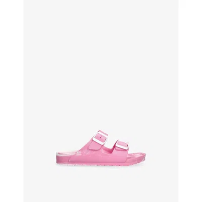 BIRKENSTOCK PINK ARIZONA TWO-STRAP SANDALS EUR 30 / 12 UK