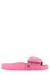 Birkenstock Quilted Open Toe Heel Sandals
