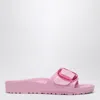 Birkenstock Madrid Big Buckle Eva Slipper With Buckle In Pink