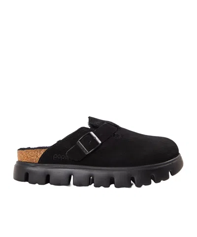 Birkenstock Platform Slippers In Animal Print