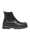 Birkenstock Prescott Leather Chelsea Boots In Black