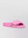 Birkenstock Quilted Open Toe Heel Sandals In Pink