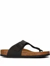 Birkenstock Ramses Birko-flor Sandals In Black