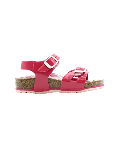 Birkenstock Kids' Rio Birko-flor Sandal In Pink