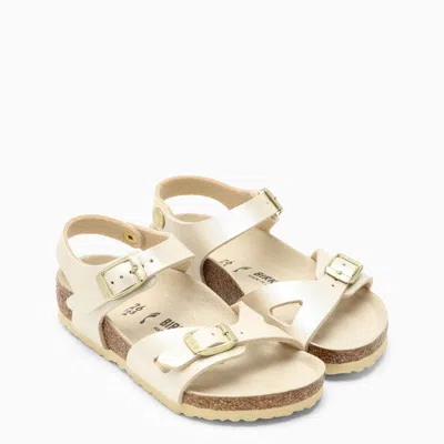 Birkenstock Rio Pearl White Sandal