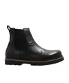 Birkenstock Stalon Ii Waxy Chelsea Boots In Leather Nubuck In Black