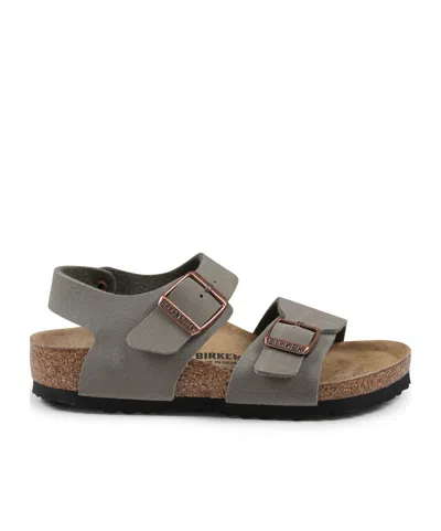 Birkenstock Round-headed Sandals In Black
