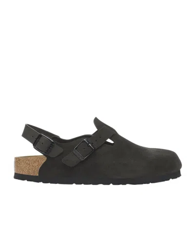 Birkenstock Round-headed Sandals In Black