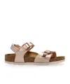 Birkenstock Round-headed Sandals In Brown
