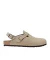 Birkenstock Taupe Regular Tokio Ii Loafers In Nude