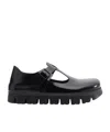 Birkenstock Round Toe Ankle Strap Flats In Black