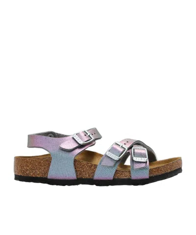 Birkenstock Kids' Round Toe Sandals In Multicolor
