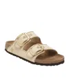 Birkenstock Arizona Hammered Big Buckle Slide Sandal