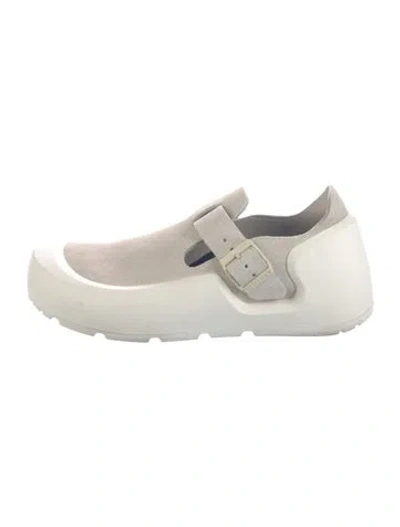 Pre-owned Birkenstock Rubber Loafers In White