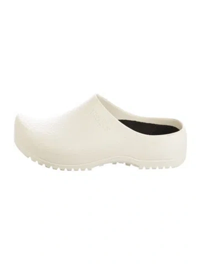 Pre-owned Birkenstock Rubber Mules In Neutral