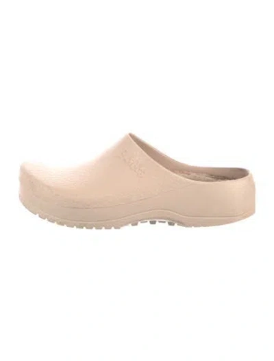 Pre-owned Birkenstock Rubber Mules In Neutral