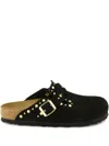 Birkenstock Contoured Sandals With Adjustable Straps And Ergonomic Footbed In Black