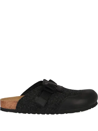 Birkenstock Sabot Boston Nova Sandals In Black