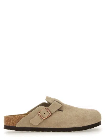 Birkenstock Sabot Boston Unisex In Beige