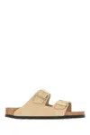 Birkenstock Sand Suede Arizona Sandals In Sandcastle
