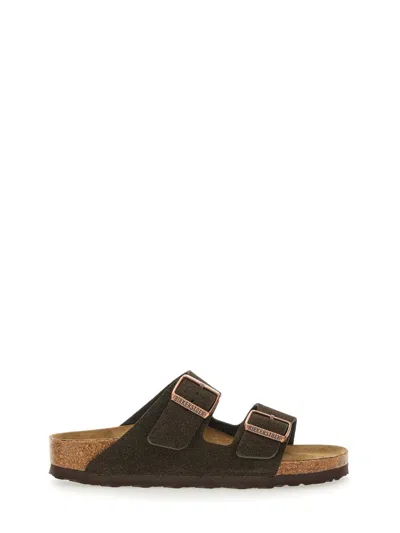 Birkenstock Sandalo Arizona In Brown
