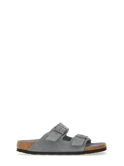 Birkenstock Arizona Leather Sandal In Blue