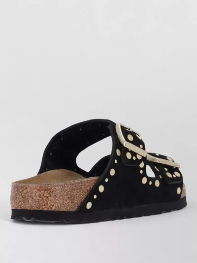 Birkenstock Arizona Rivet Sandals With Adjustable Straps In Black