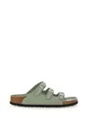 Birkenstock Florida Three-buckle Sandals In Grey