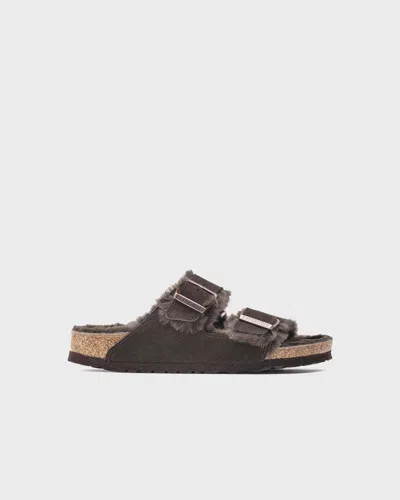 Birkenstock Sandaler Arizona Shearling Mocca