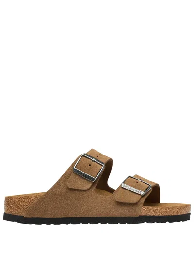 Birkenstock Sandali Arizona In Pelle Scamosciata In Multi