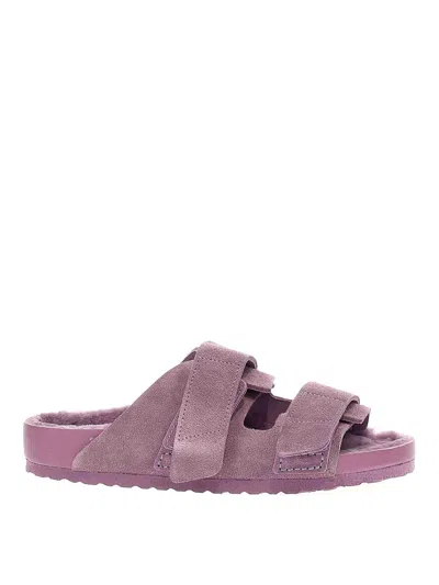 Birkenstock 1774 Uji Slides In Purple