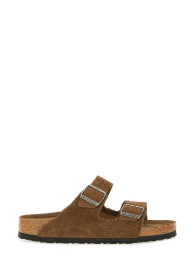 Birkenstock Sandalo Arizona In Brown