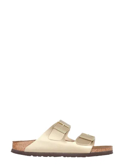 Birkenstock Sandalo Arizona In Gold