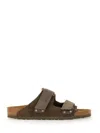 Birkenstock Uji Slides In Grey