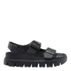 Birkenstock Strappy Sandals With Buckle And Chunky Sole