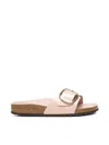 Birkenstock Madrid Big Buckle High Shine Sandals Light Rose