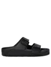 Birkenstock Arizona Sandal With Adjustable Double Strap In Black