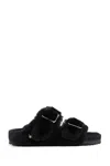 Birkenstock Arizona Big Buckle Sandals In Black