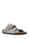 Birkenstock Big Buckle Shine Arizona Sand In Grey