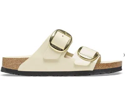 Birkenstock Arizona Big Buckle Shine Ecru