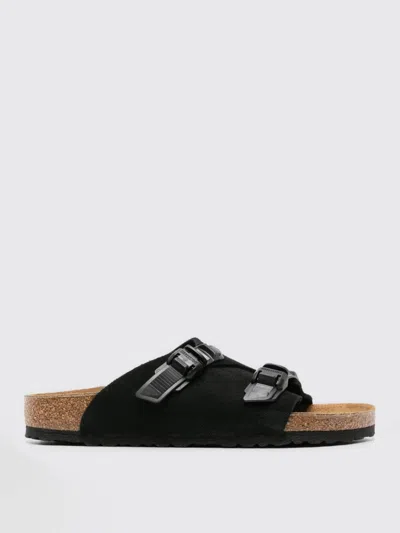 Birkenstock Arizona Suede Sandals In Black