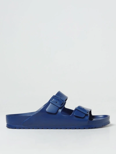 Birkenstock Sandals  Men Color Blue In Dark Blue