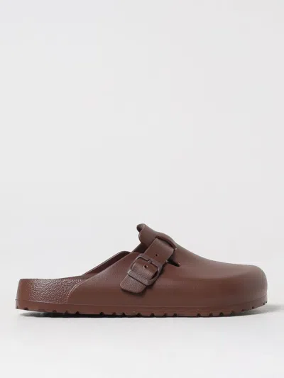 BIRKENSTOCK SHOES BIRKENSTOCK MEN COLOR BROWN,G73052032
