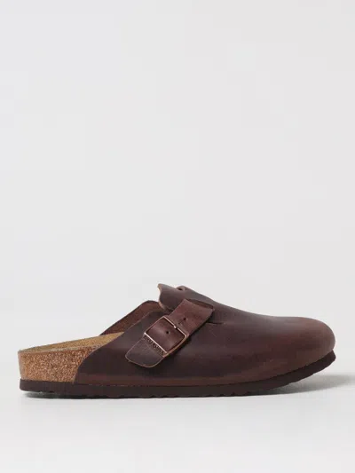 BIRKENSTOCK SHOES BIRKENSTOCK MEN COLOR BROWN,G73068032